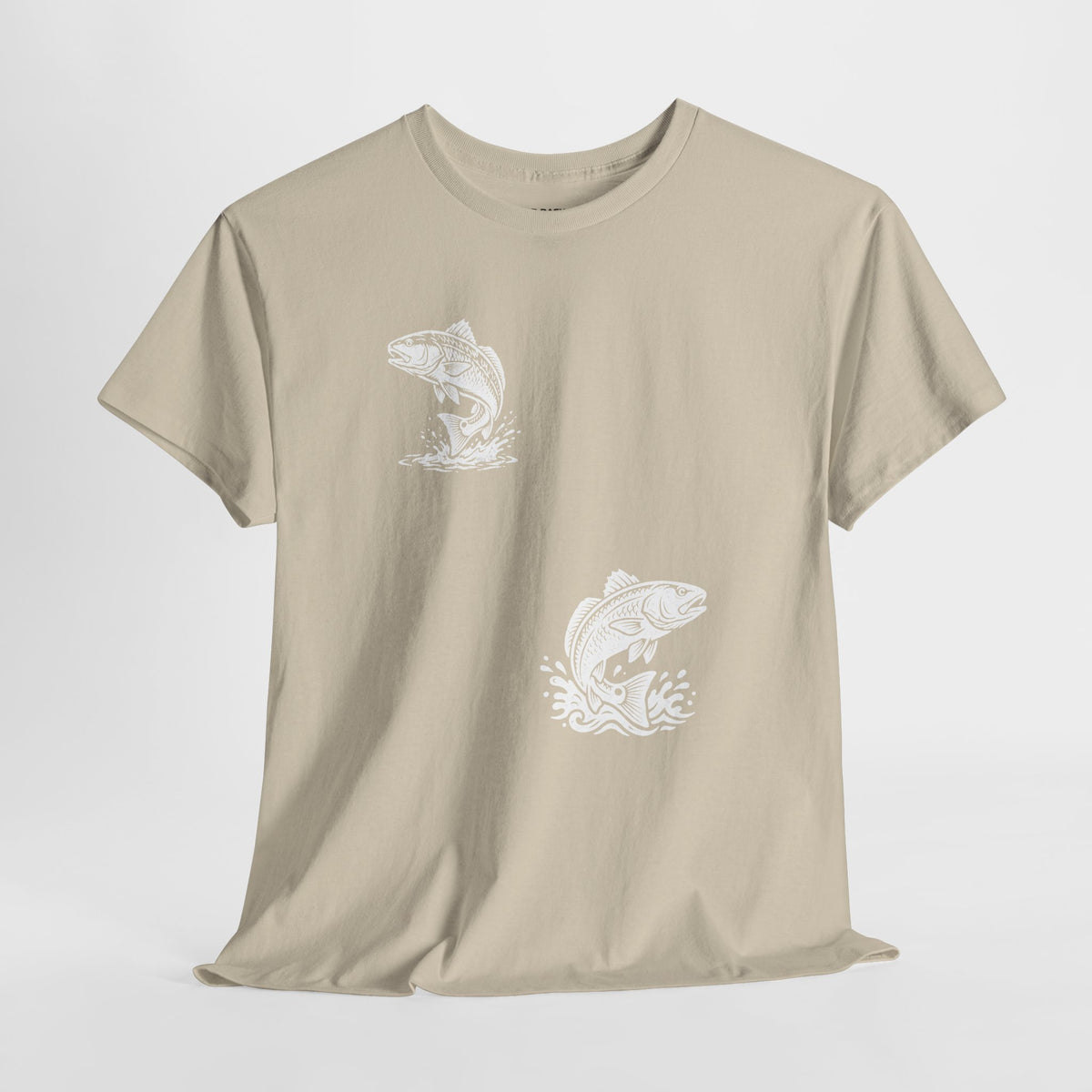 Go Track a Redfish Tee — Fishing Graphic T-Shirt with 'The Apps Are Tracking You' Slogan