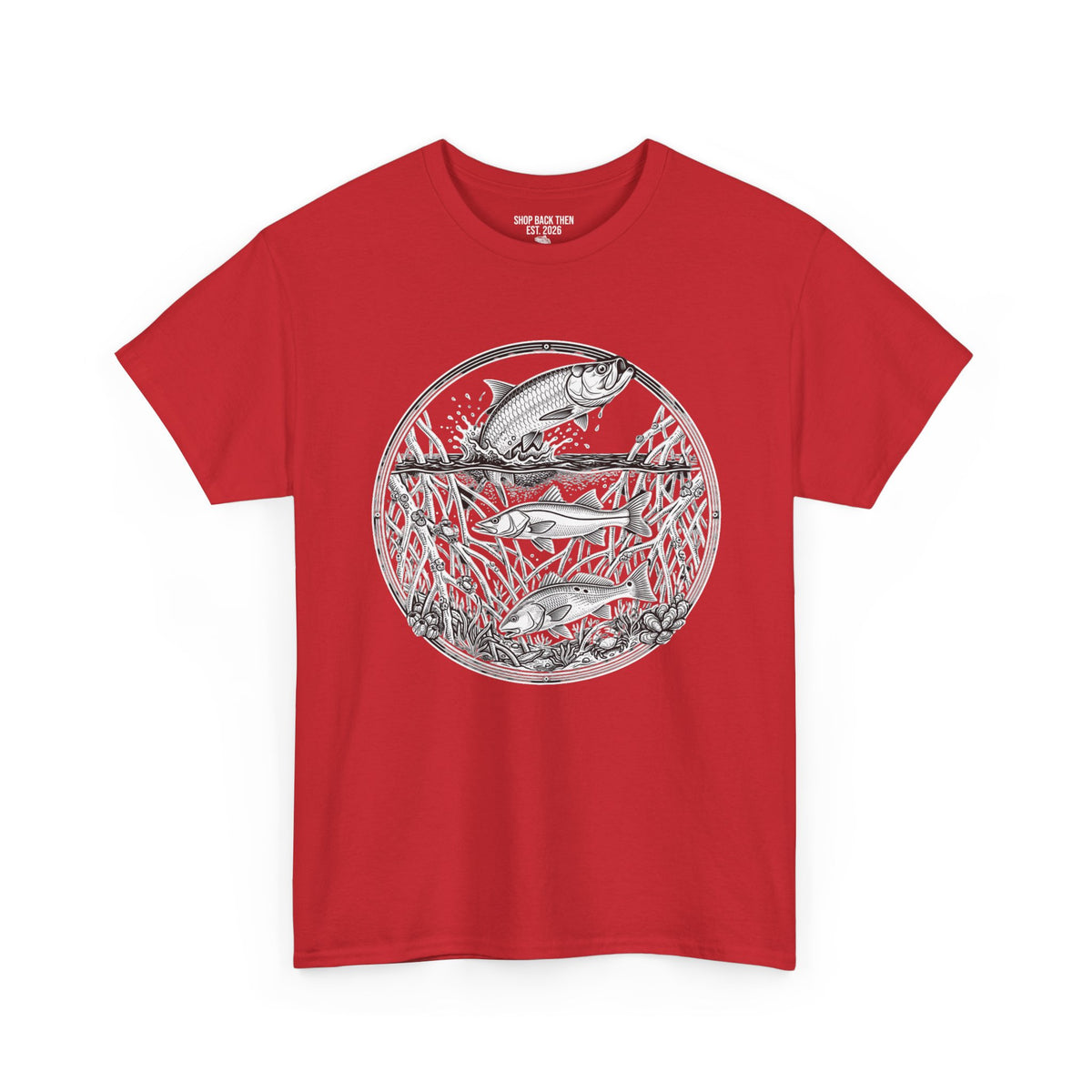 Florida Back-Country Fishing Tee — Esteblished Roots Tarpon Design