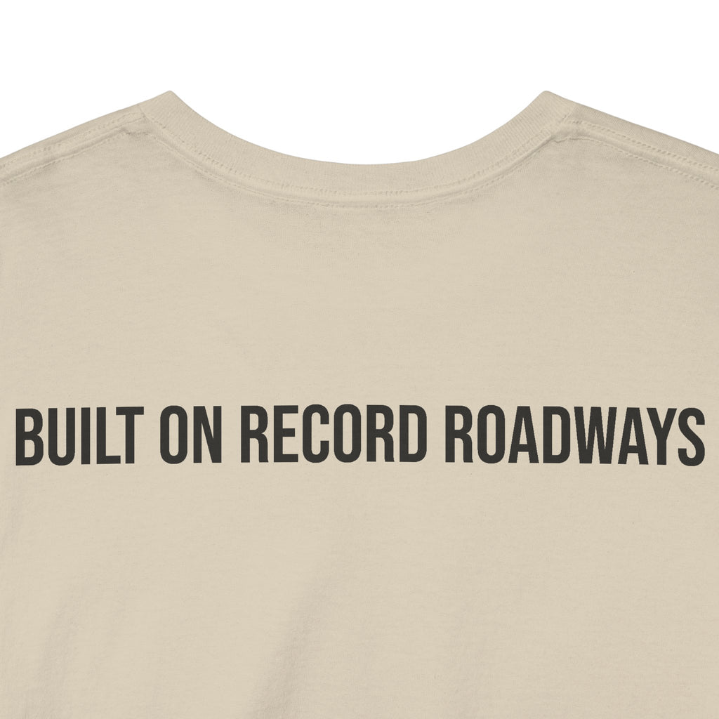 Vintage Gas Pump Tee — 'Gasoline' Retro Petrol Station T-Shirt