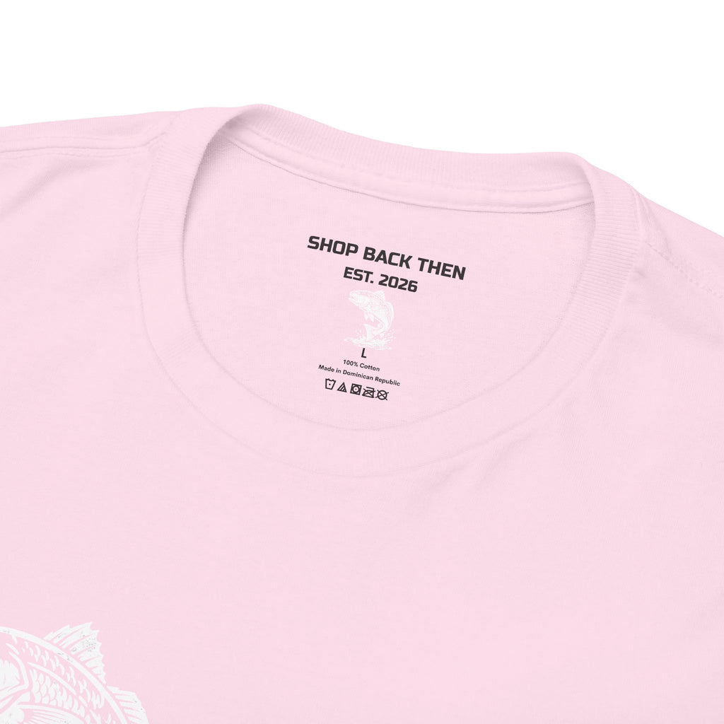 Go Track a Redfish Tee — Fishing Graphic T-Shirt with 'The Apps Are Tracking You' Slogan