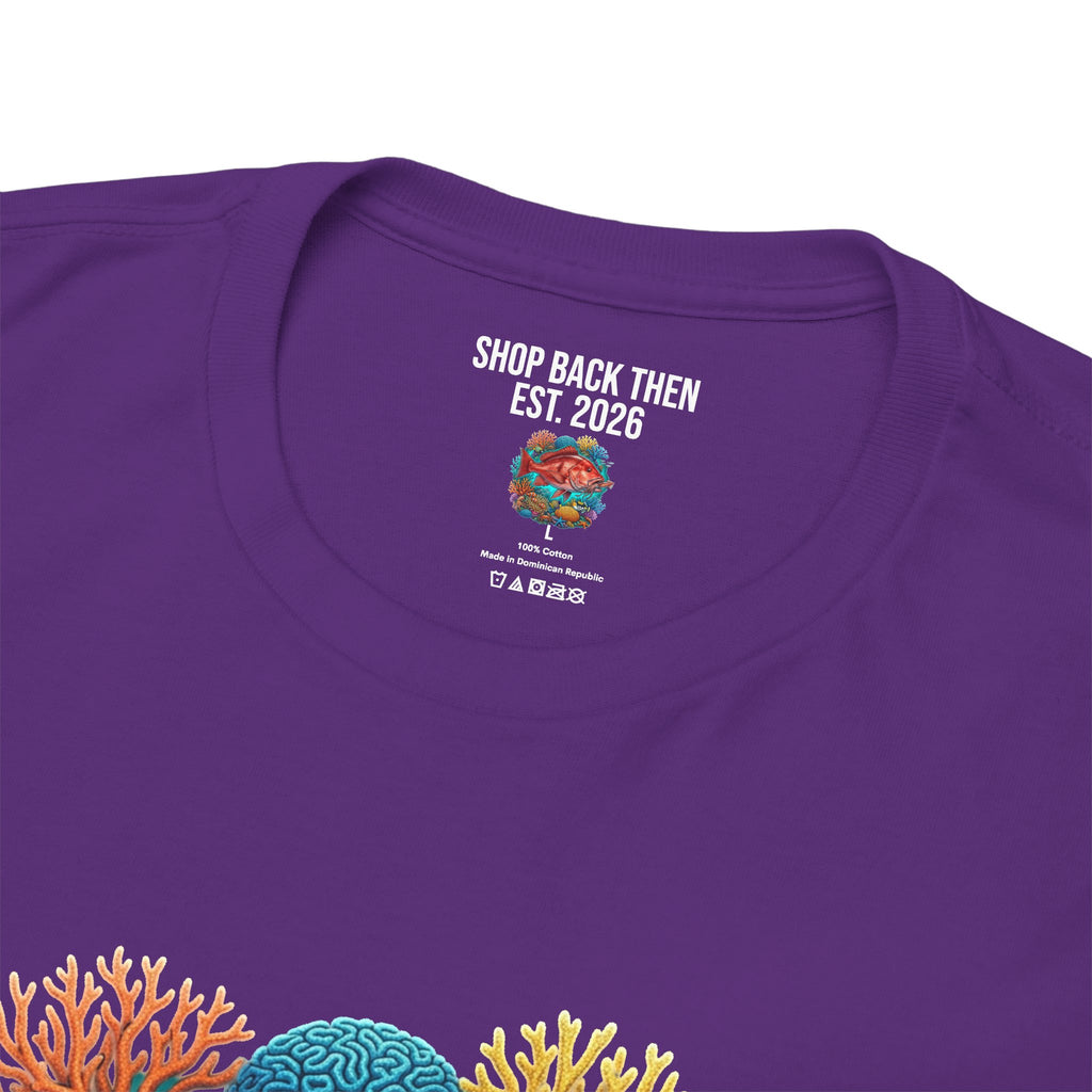 Red Grouper Reef T-Shirt — Tropical Fish Ocean Graphic Tee