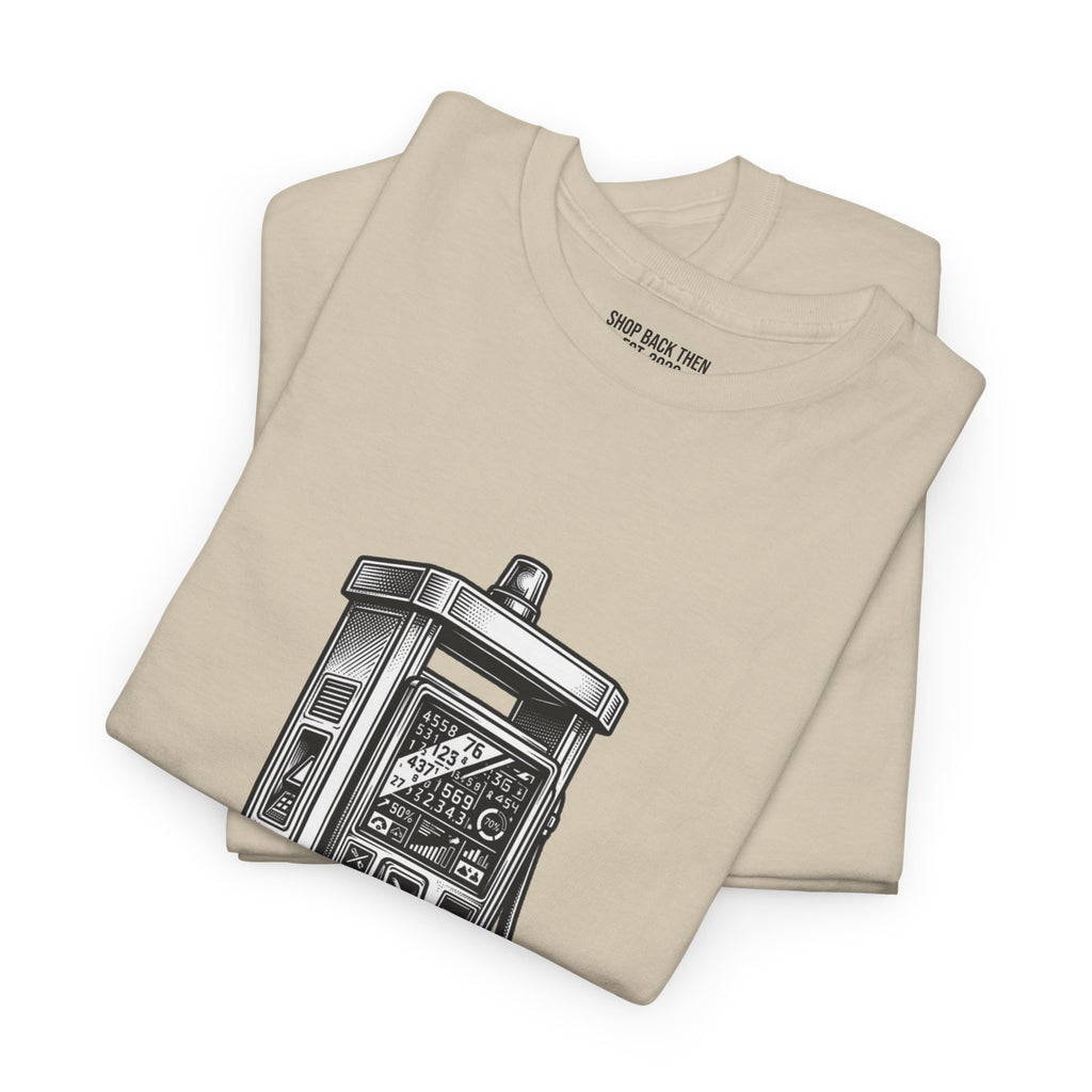 Gas Pump Tee — Retro Fuel Graphic Shirt with “2026 Inflation Whiplash Series” Back Text