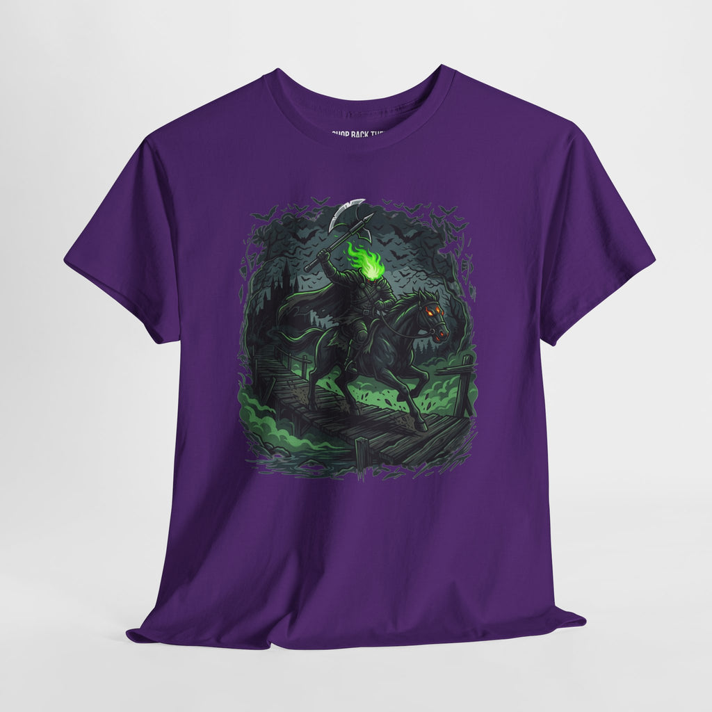 Headless Horseman Tee — Haunted Night Horror Shirt