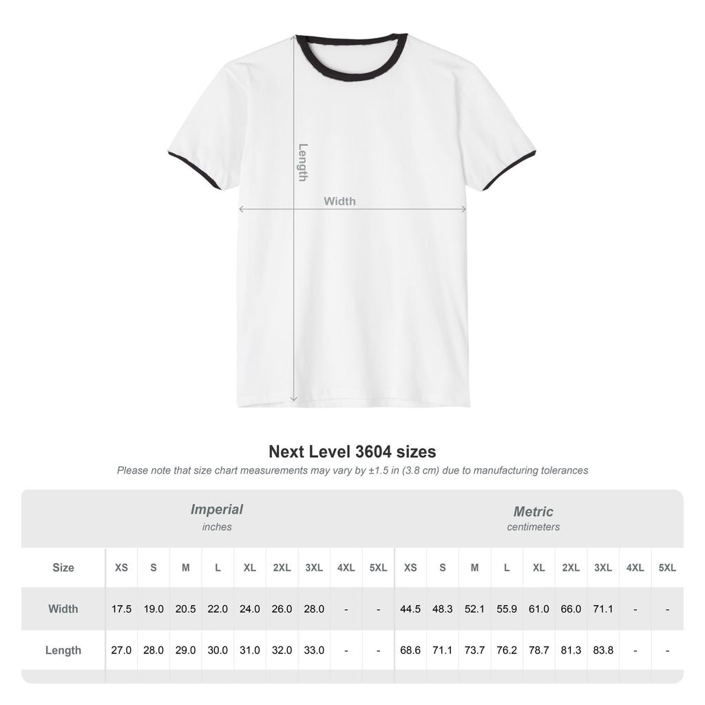 Ringer T-Shirt "I Miss The Days When The Only Thing Vibrating..." – No Phone Graphic