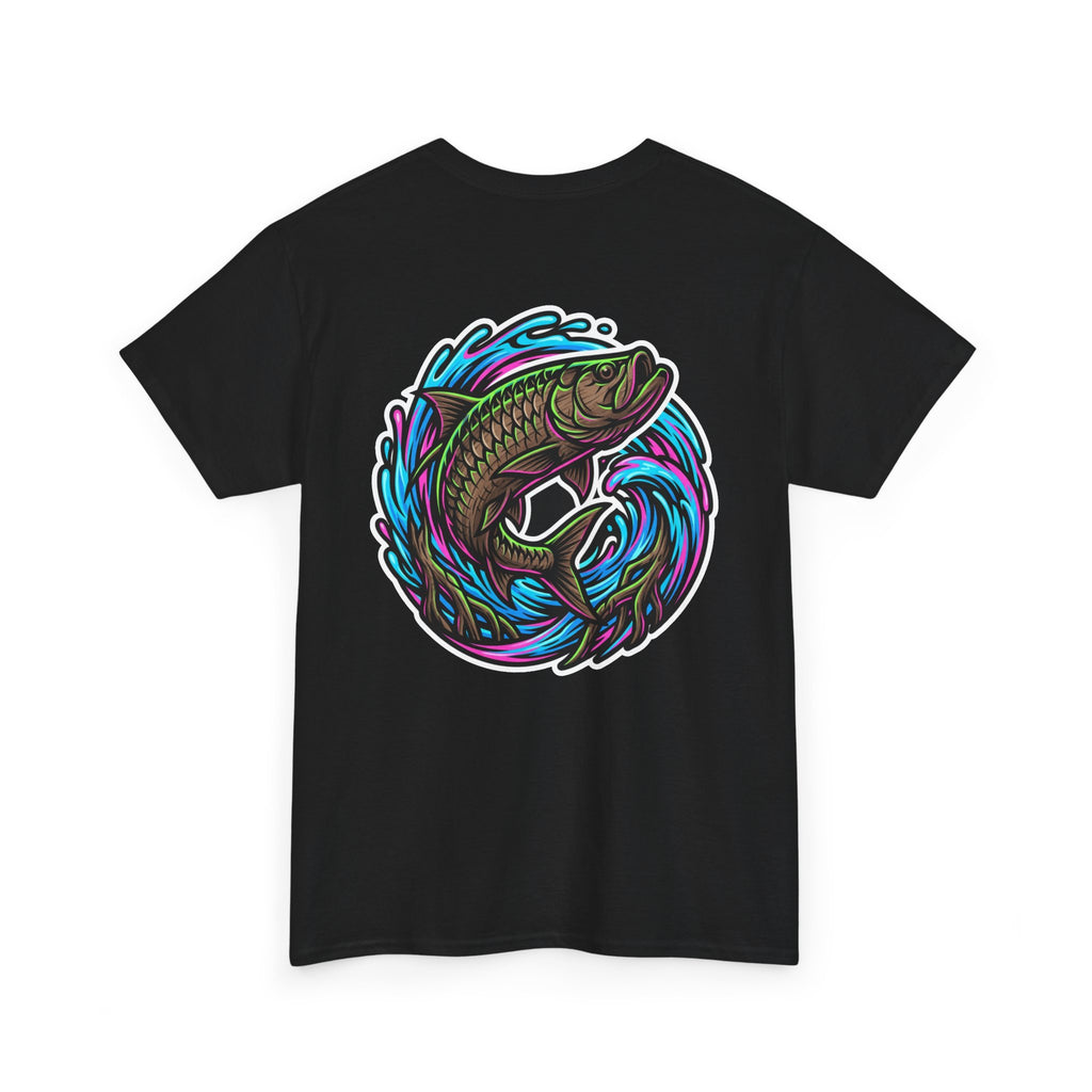Tarpon Fishing Tee — "Salt City" Angler Fish Graphic Shirt