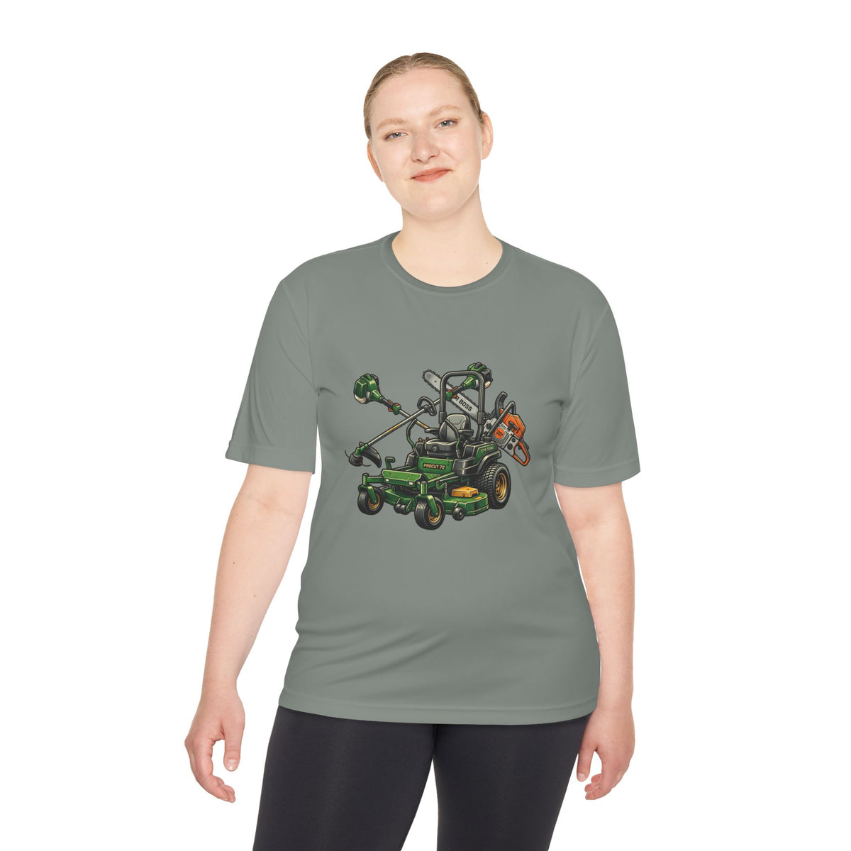 The Matrix Can't Cut the Grass T-Shirt — Lawn Mower Humor Tee