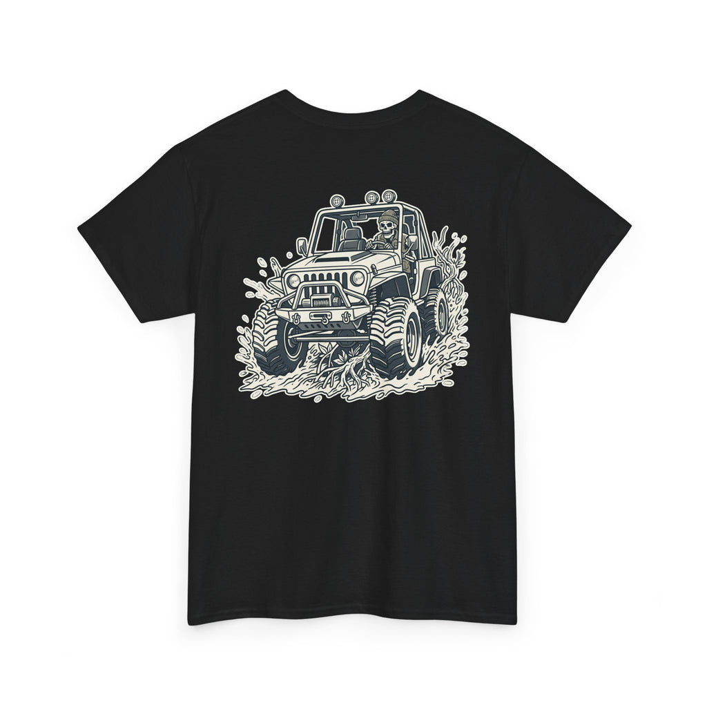 Off‑Road Jeep Graphic Tee — Mud Run 4x4 Adventure T‑Shirt