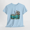 Fishing Pier Graphic Tee — "Bred on the Tide Raised in the Salt"