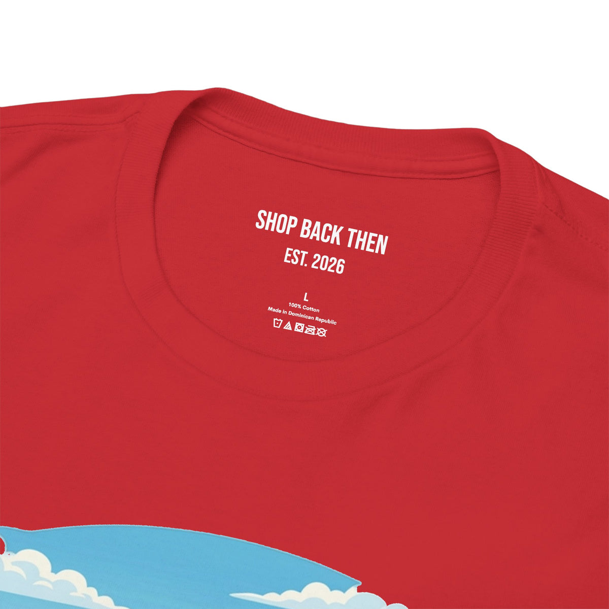 Fishing Tee — "Tracking the Tide, Living the Past" Graphic Shirt