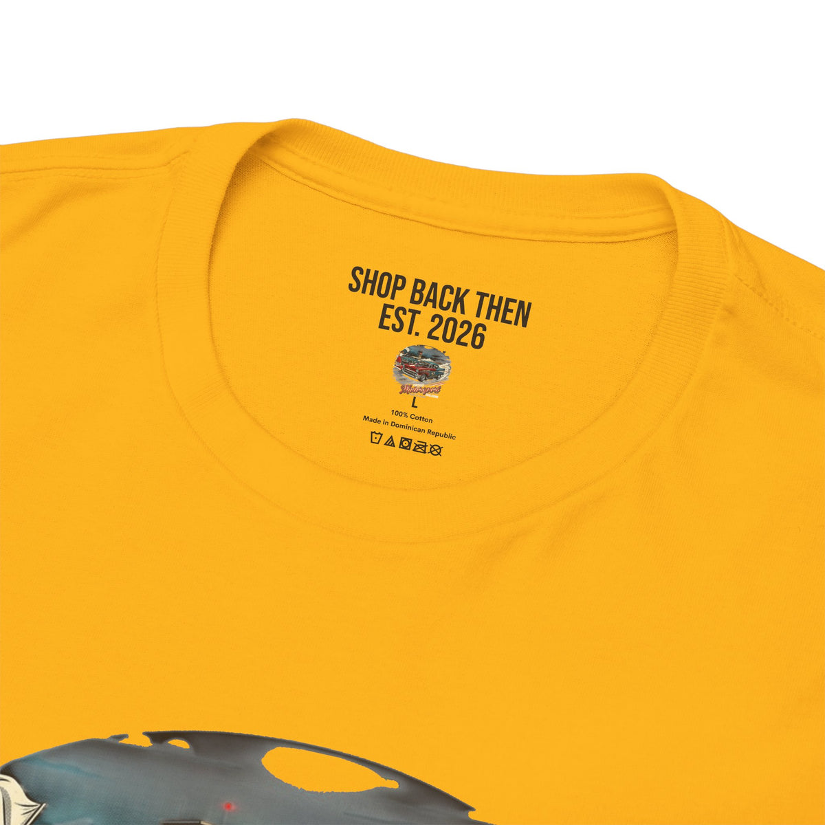 Motorsports Vintage Car T‑Shirt — Retro 'Motorsports' Classic Car Design