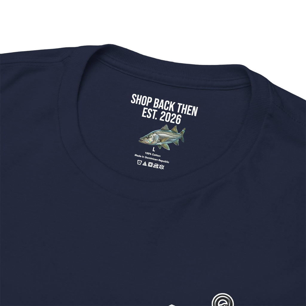 Snook Fishing Tee — "Salt Grit" Snook & Ocean Wave Graphic Tee