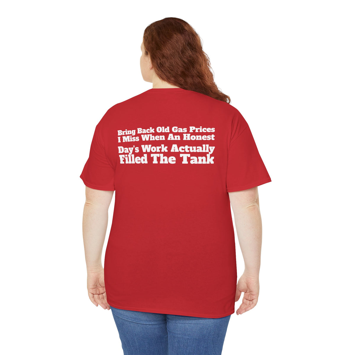 Gas Pump Graphic Tee — “Bring Back Old Gas Prices” Vintage Mechanic Shirt