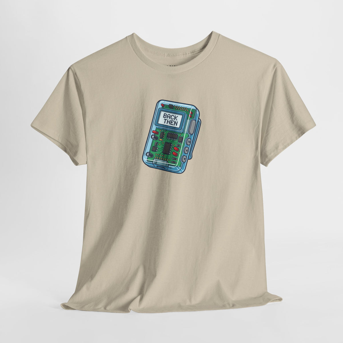 Retro Beeper Tee — “ANALOG MINDSET IN A DIGITAL TRAP” Vintage Pager Graphic Shirt