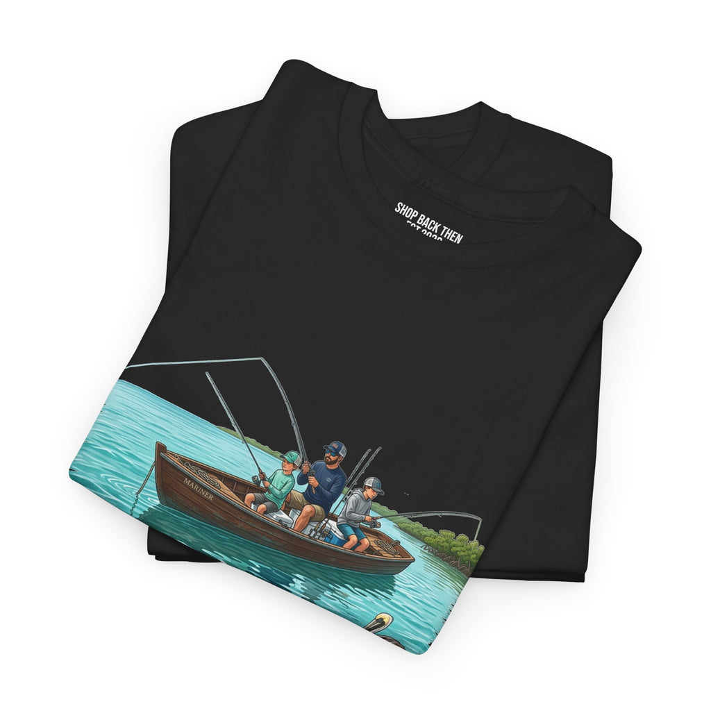 Fishing Family Tee — 'Generational Bloodlines, Bred on the Tide, Raised in the Salt' Graphic