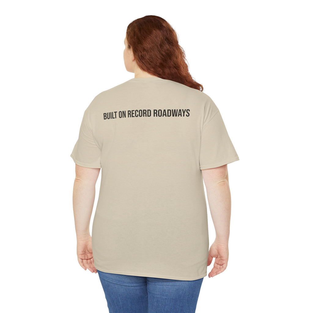 Vintage Gas Pump Tee — 'Gasoline' Retro Petrol Station T-Shirt