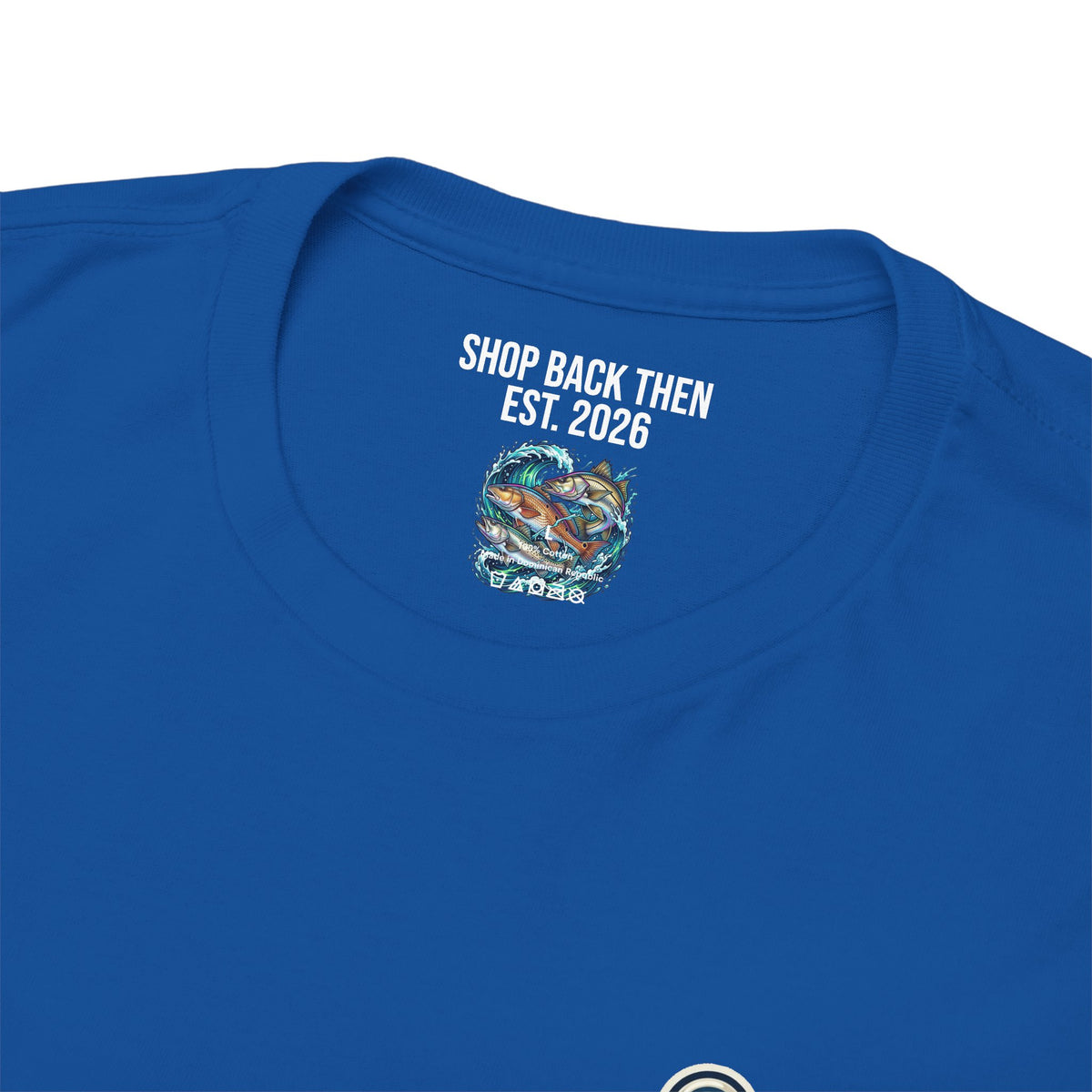Fishing Crew T‑Shirt – Colorful Gamefish Wave Graphic Tee