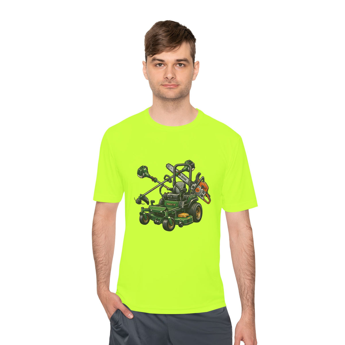 The Matrix Can't Cut the Grass T-Shirt — Lawn Mower Humor Tee