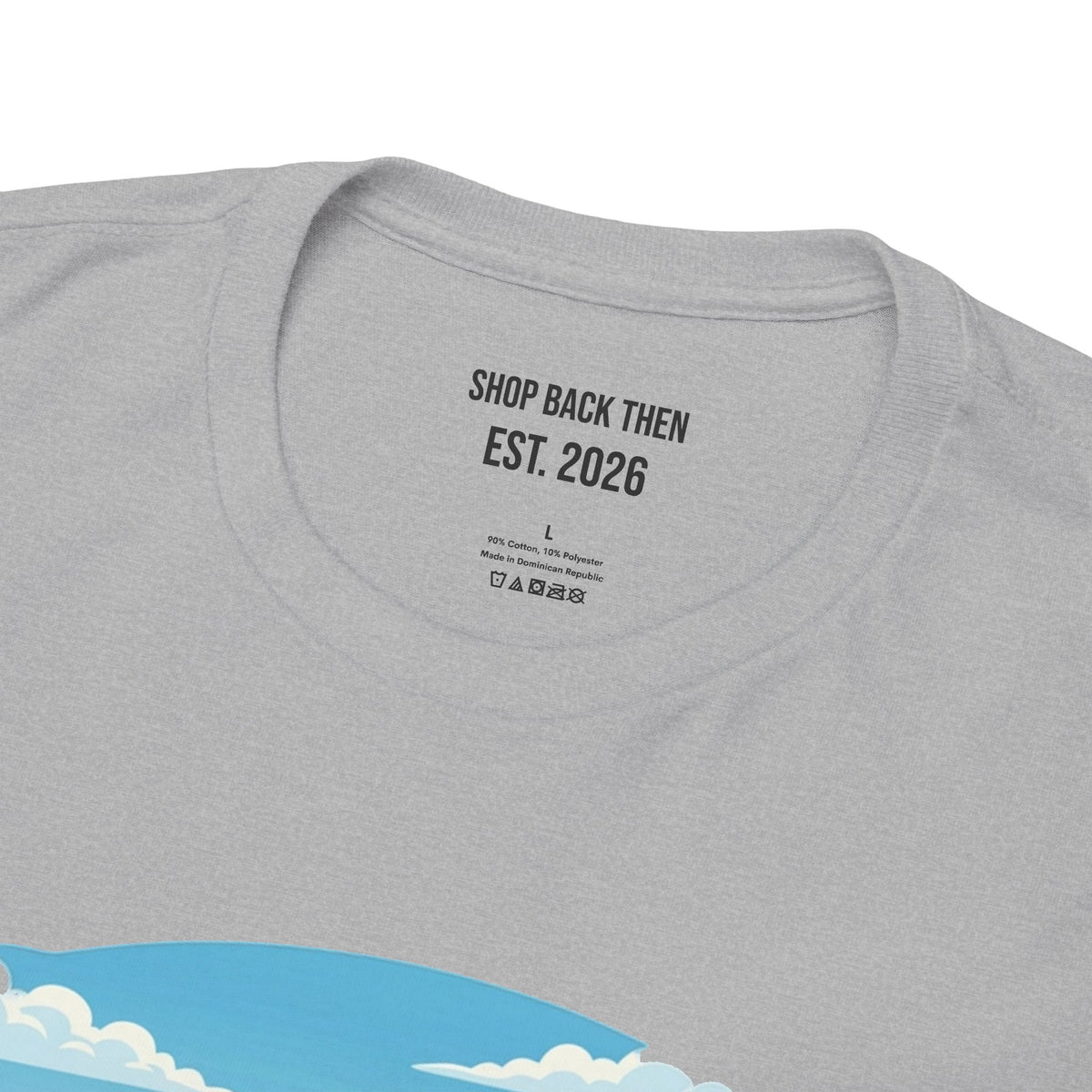 Fishing Tee — "Tracking the Tide, Living the Past" Graphic Shirt