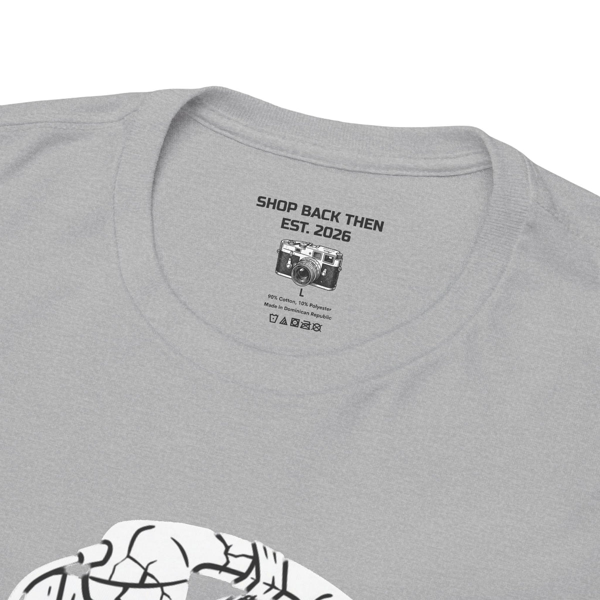Retro Payphone T‑Shirt — "Back in the Day We Were Free Not Tracked" Vintage Camera Tee