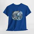 Fishing T-Shirt — Saltwater Tarpon Design with “Chasing Tails Since Sunup”