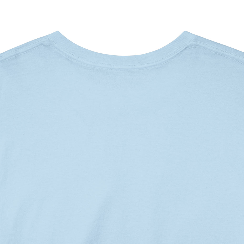Fishing Dock T‑Shirt — Angler on Pier with Giant Fish Illustration