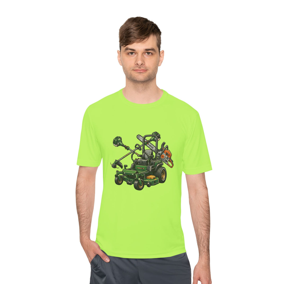 The Matrix Can't Cut the Grass T-Shirt — Lawn Mower Humor Tee