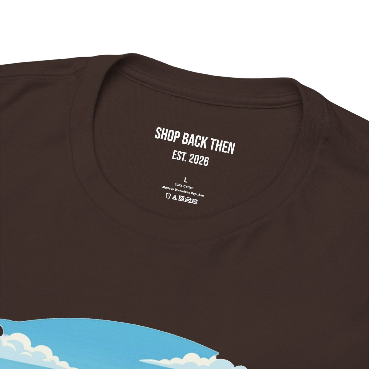 Fishing Tee — "Tracking the Tide, Living the Past" Graphic Shirt