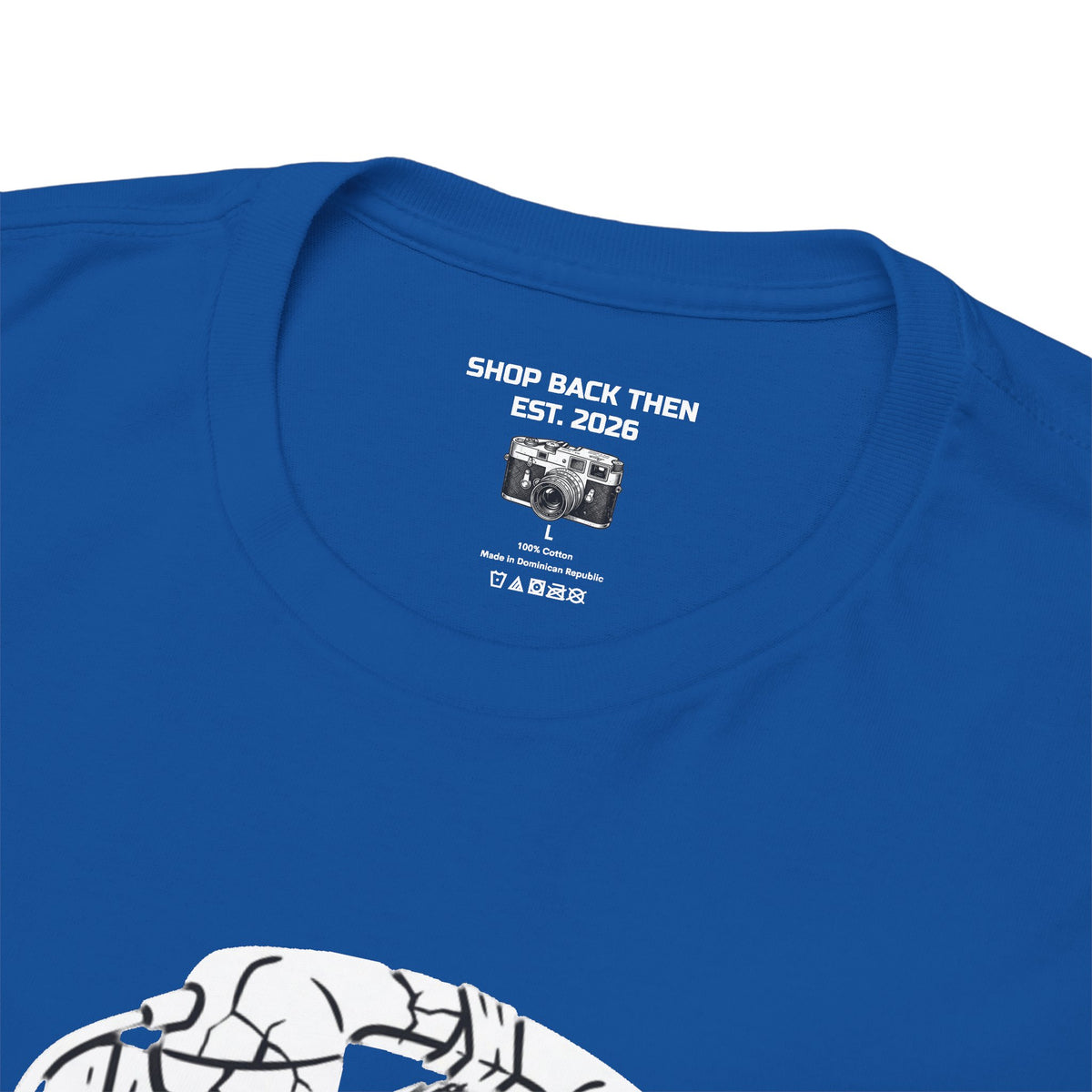 Retro Payphone T‑Shirt — "Back in the Day We Were Free Not Tracked" Vintage Camera Tee