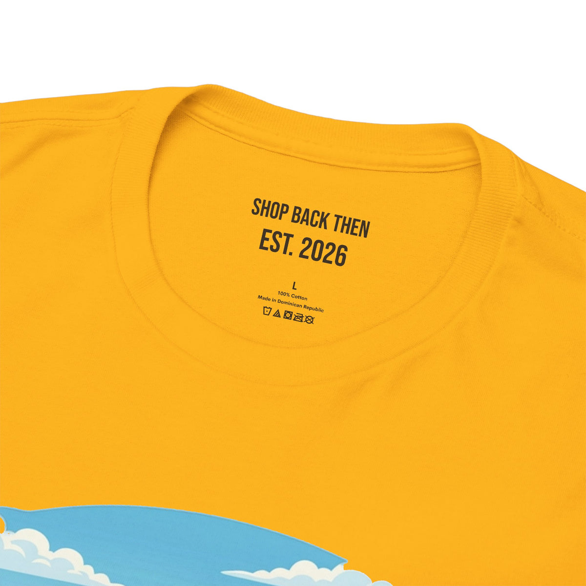 Fishing Tee — "Tracking the Tide, Living the Past" Graphic Shirt