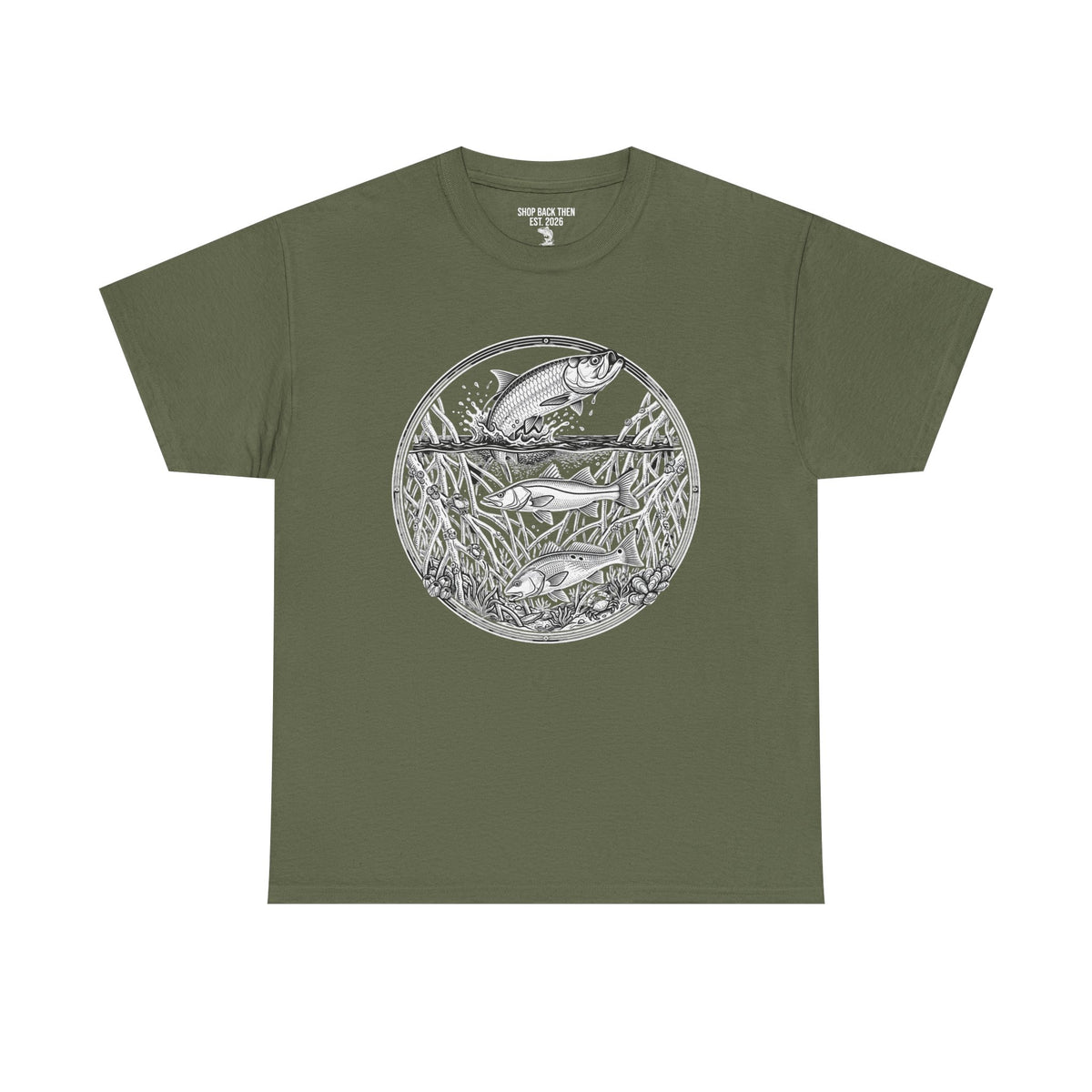 Florida Back-Country Fishing Tee — Esteblished Roots Tarpon Design
