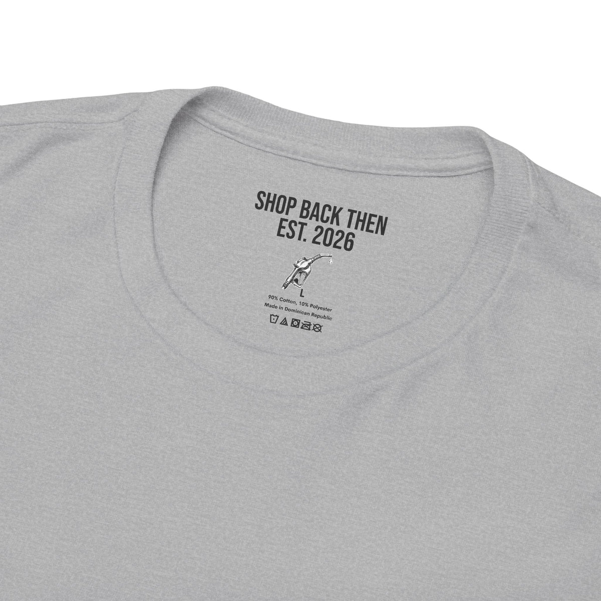 Vintage Gas Pump Tee — “1982 Vintage Series 1.22 a Gallon The Good Old Days”