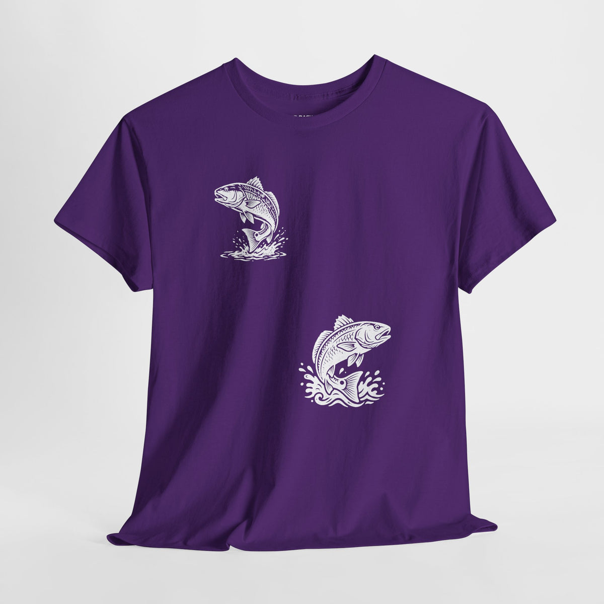 Go Track a Redfish Tee — Fishing Graphic T-Shirt with 'The Apps Are Tracking You' Slogan