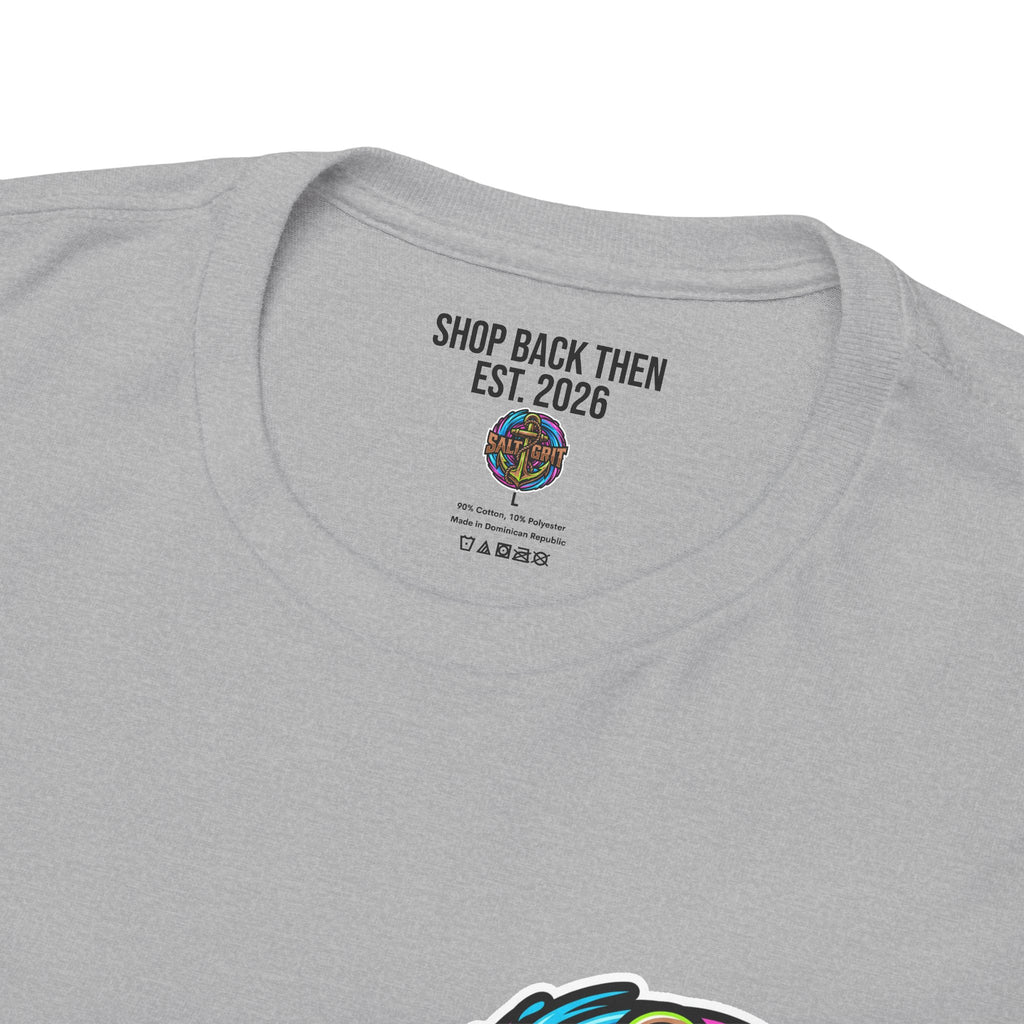 Tarpon Fishing Tee — "Salt Grit" Tarpon Graphic