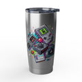 Retro Gaming 20oz Tumbler — Vagabond Arcade Stainless Travel Cup