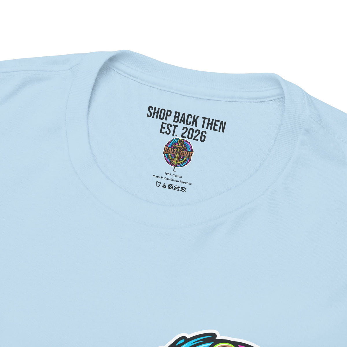 Marlin Wave Graphic Tee — 'Salt Grit' Ocean Adventure Shirt