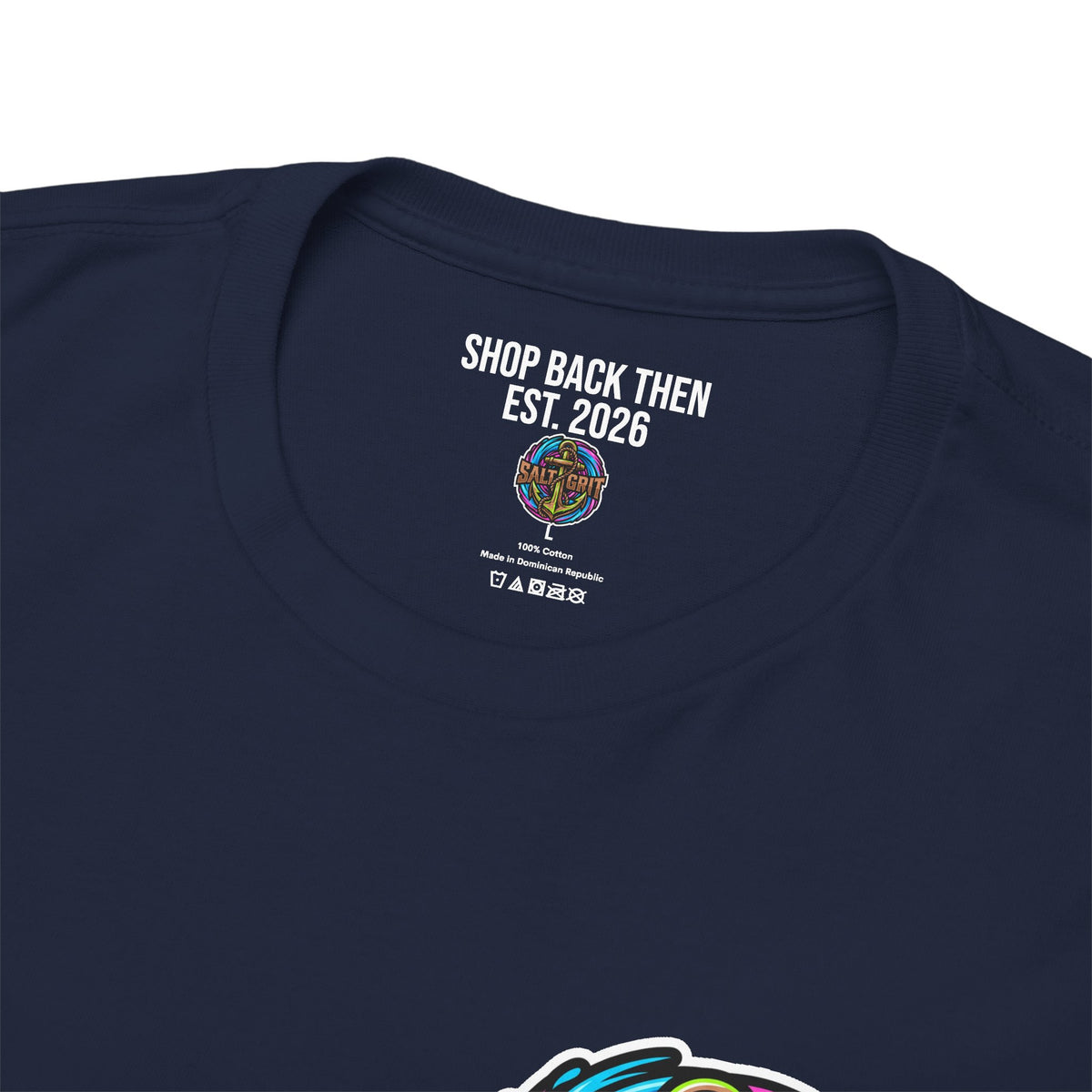 Sea Turtle Graphic Tee — 'Salt & Grit' Coastal Surf Shirt