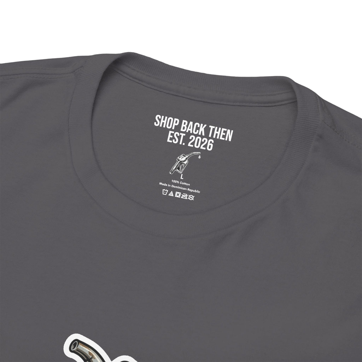 Vintage 'Back Then' Oil Can Graphic Tee
