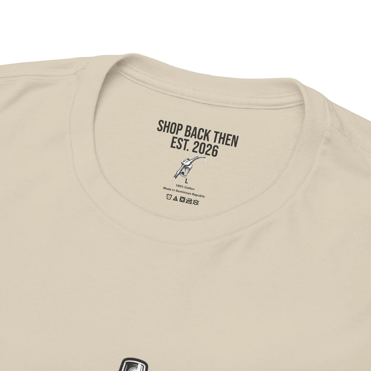 Gas Pump Tee — Retro Fuel Graphic Shirt with “2026 Inflation Whiplash Series” Back Text