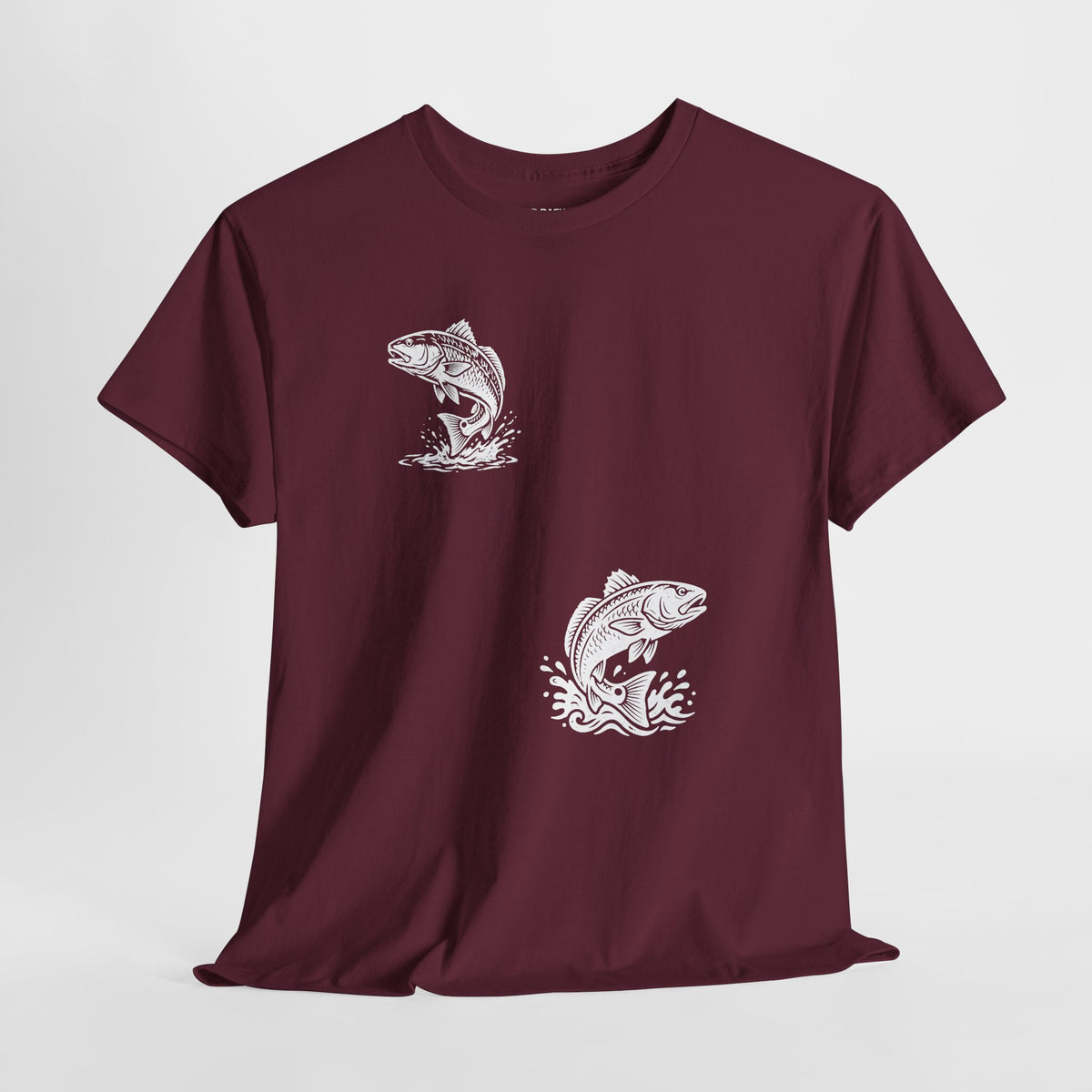 Go Track a Redfish Tee — Fishing Graphic T-Shirt with 'The Apps Are Tracking You' Slogan